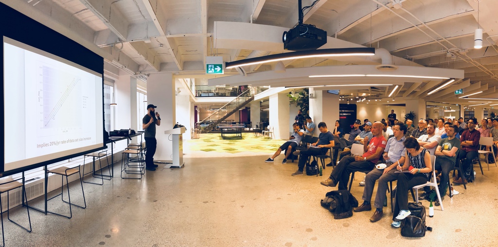 Adam speaking at DevTO